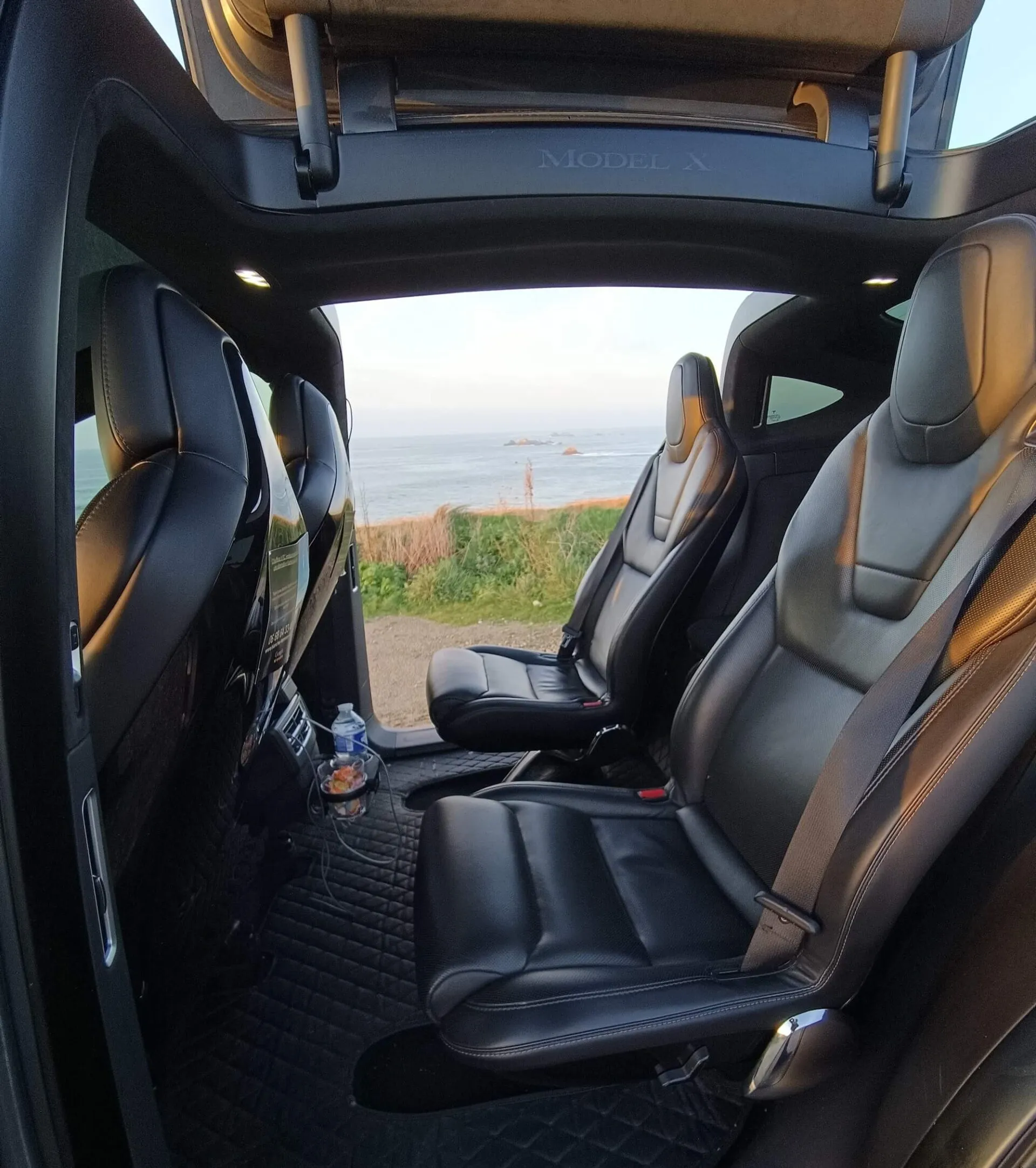 Intérieur véhicule Tesla